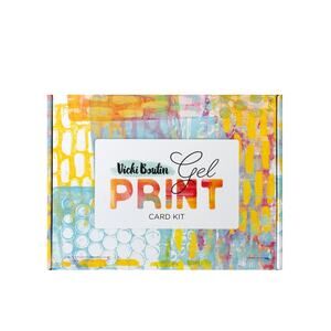 Vicki Boutin Mixed Media Card Kit Gel Print 107 Piece Art Set